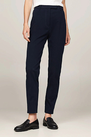 Брюки женские TOMMY HILFIGER COTTON GABARDINE SLIM PANT WW0WW42972 