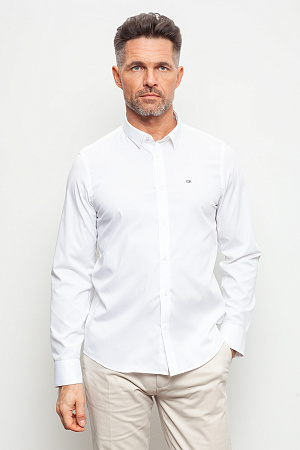 Рубашка мужская CALVIN KLEIN STRETCH POPLIN SLIM SHIRT K10K110856 