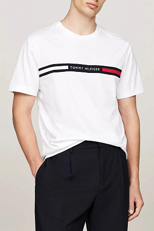 Футболка мужская TOMMY HILFIGER HILFIGER CHEST INSERT TEE MW0MW36498 