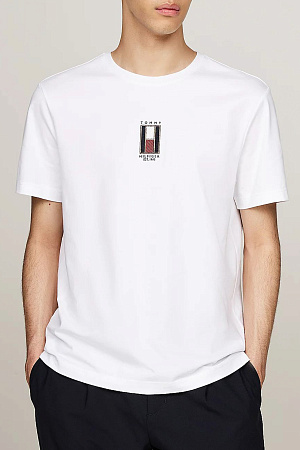 Футболка мужская TOMMY HILFIGER VERTICAL FLAG TEE MW0MW36512 