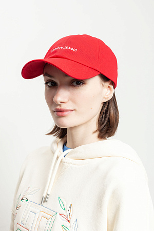 Кепка женская TOMMY JEANS TJW LINEAR LOGO CAP AW0AW15845 