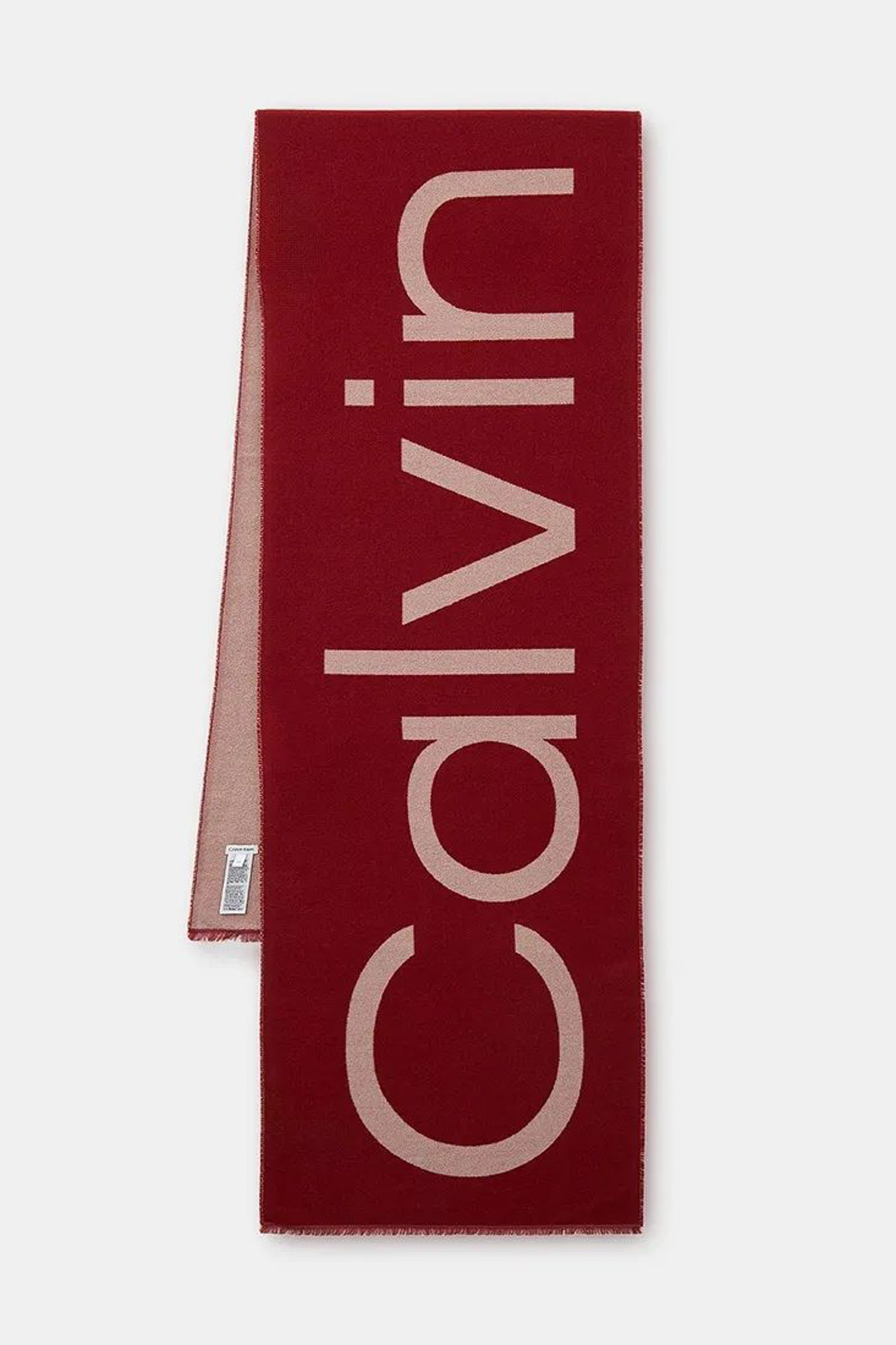 Calvin klein red scarf hotsell