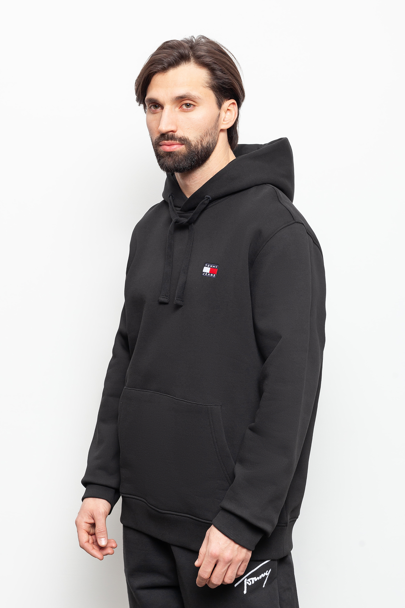 Tjm tommy badge hoodie sale