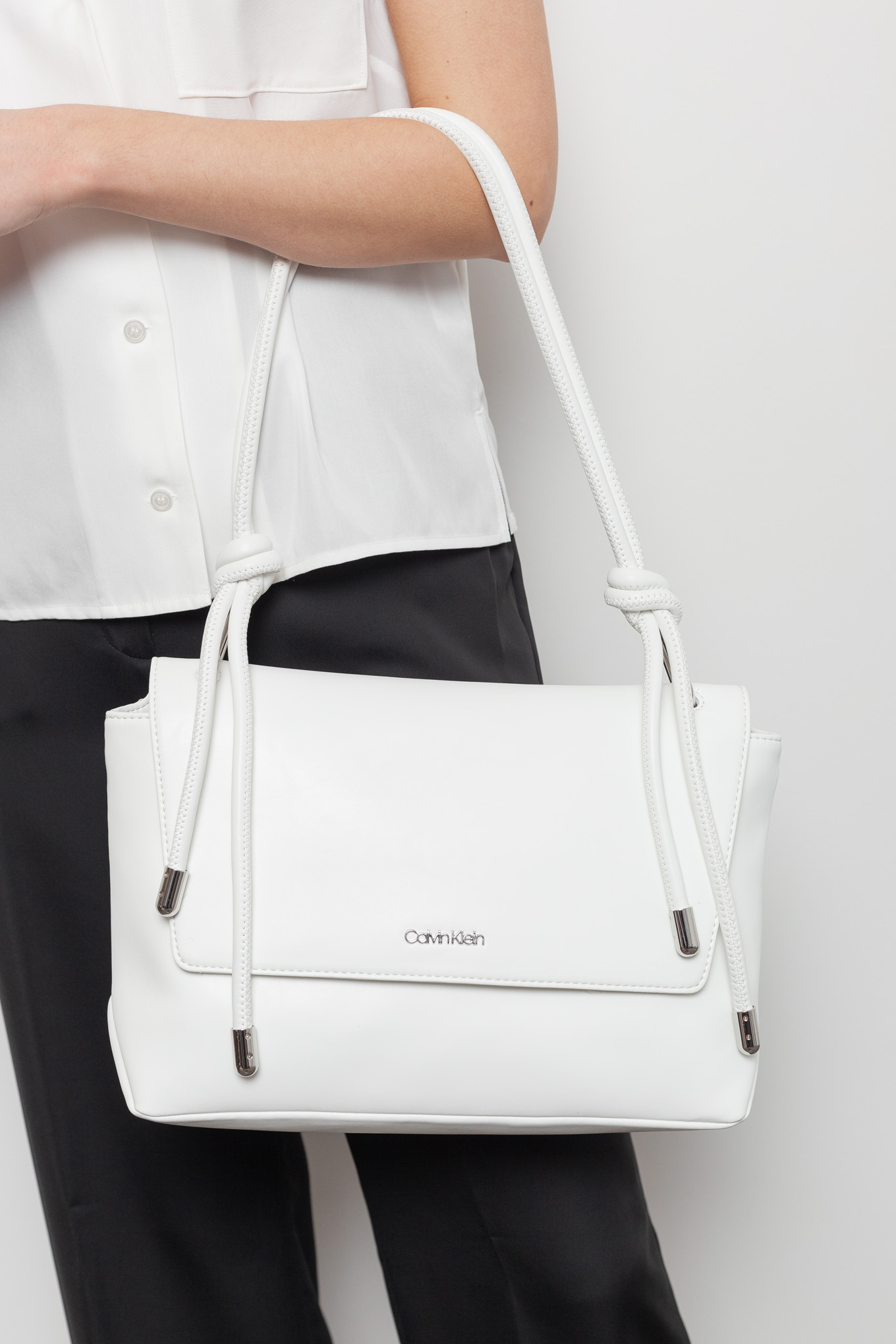 CALVIN KLEIN ROPED SHOULDER BAG K60K609004 Calvin Klein