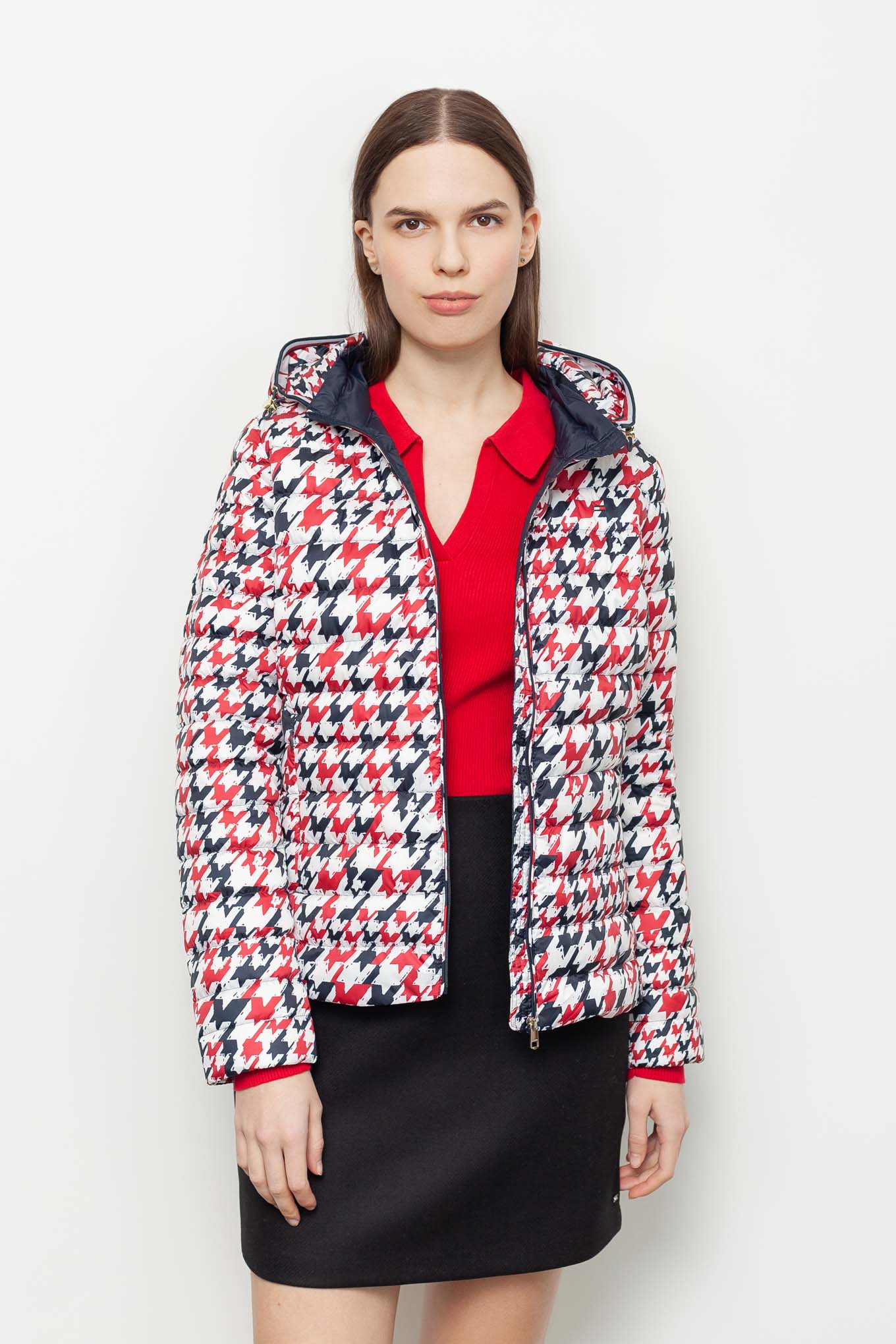 tommy hilfiger printed jacket