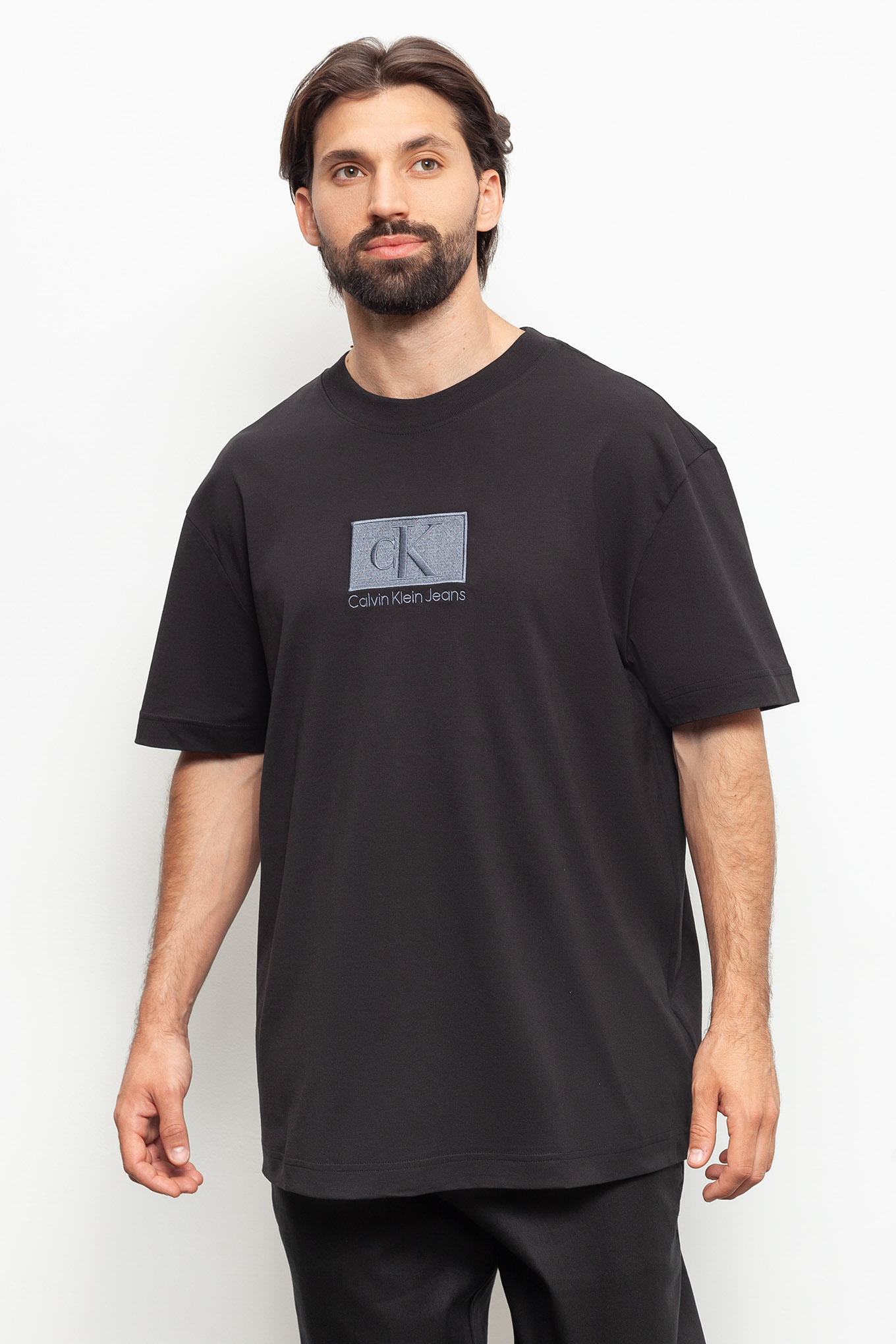 CALVIN KLEIN EMBROIDERY PATCH TEE J30J325700 Calvin Klein