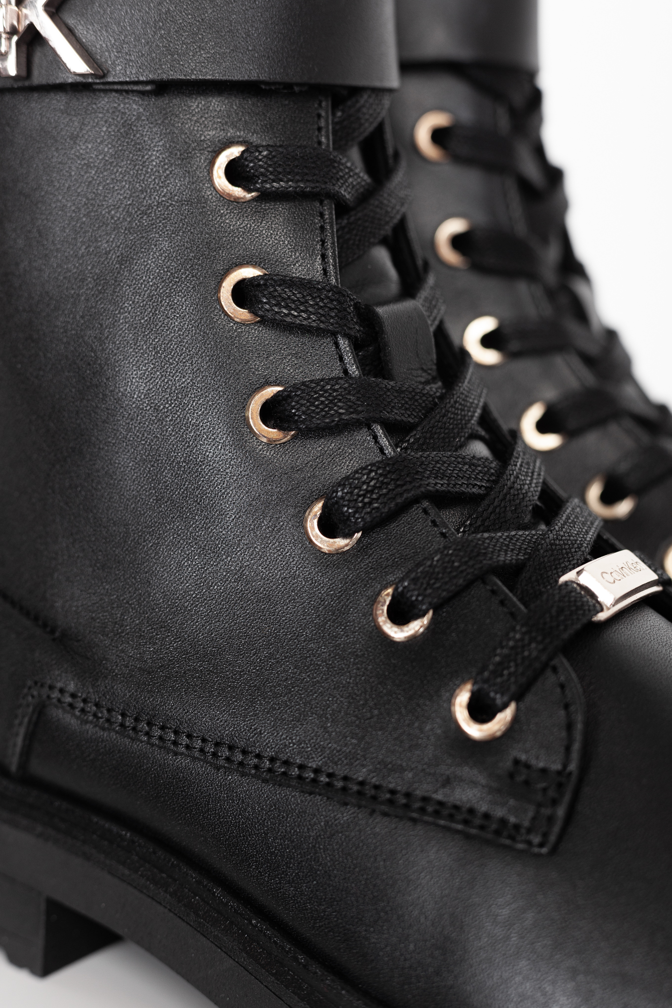 CALVIN KLEIN CLEAT BIKER BOOT W HDW HW0HW00594 Calvin Klein
