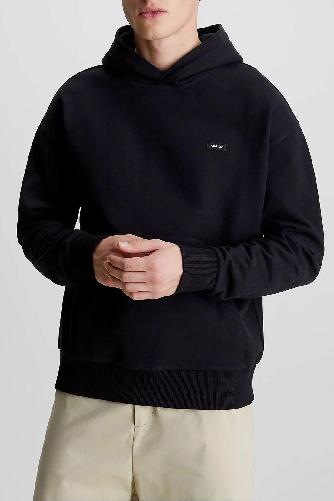 Calvin klein fleece pullover hotsell