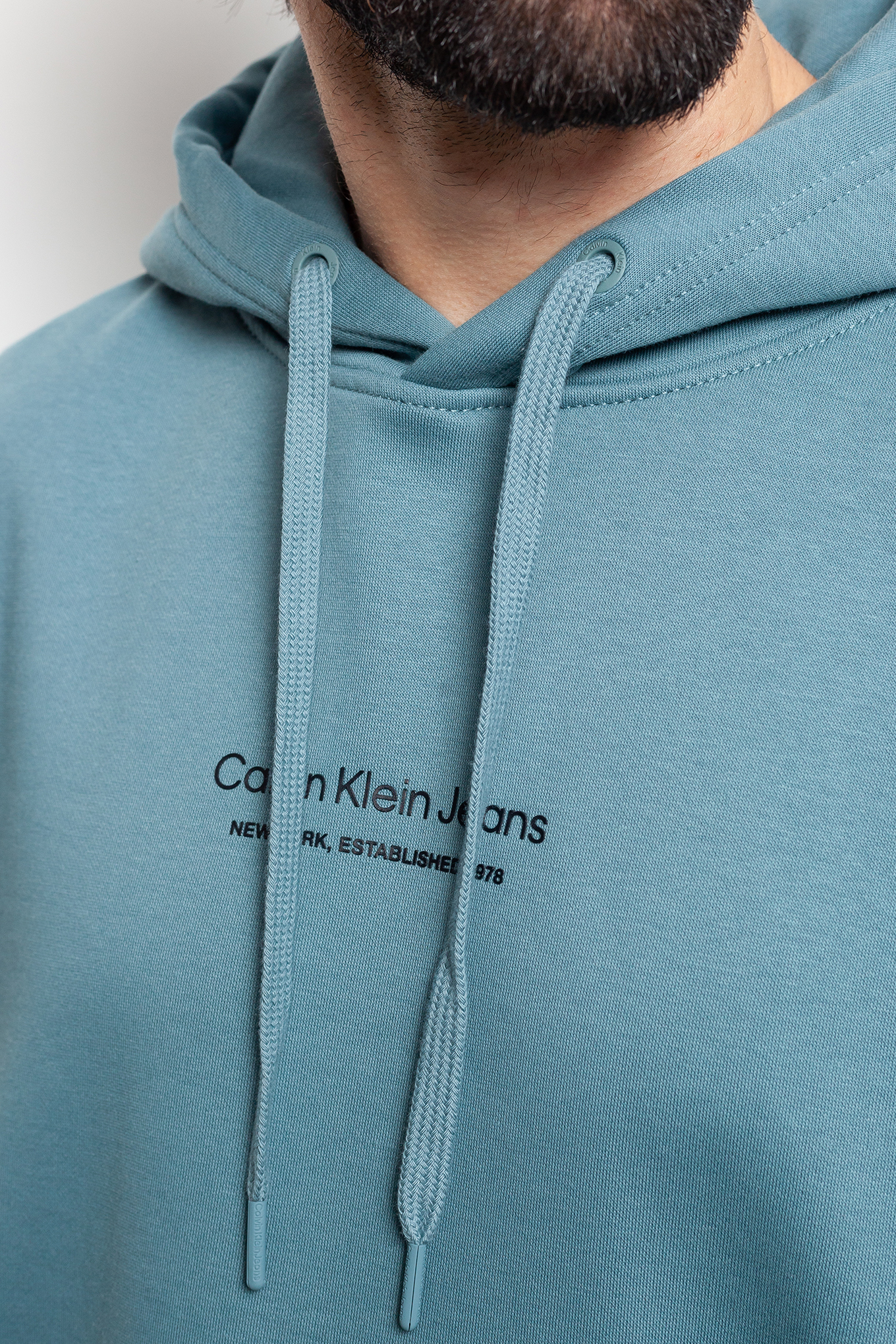 Calvin klein pullover hoodie men's discount