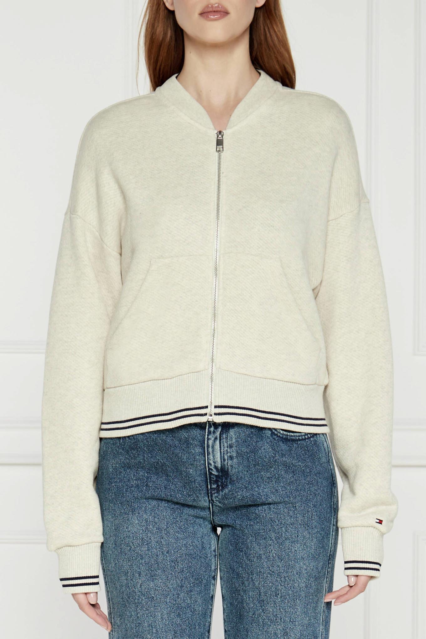 Tommy hilfiger cropped sweatshirt sale