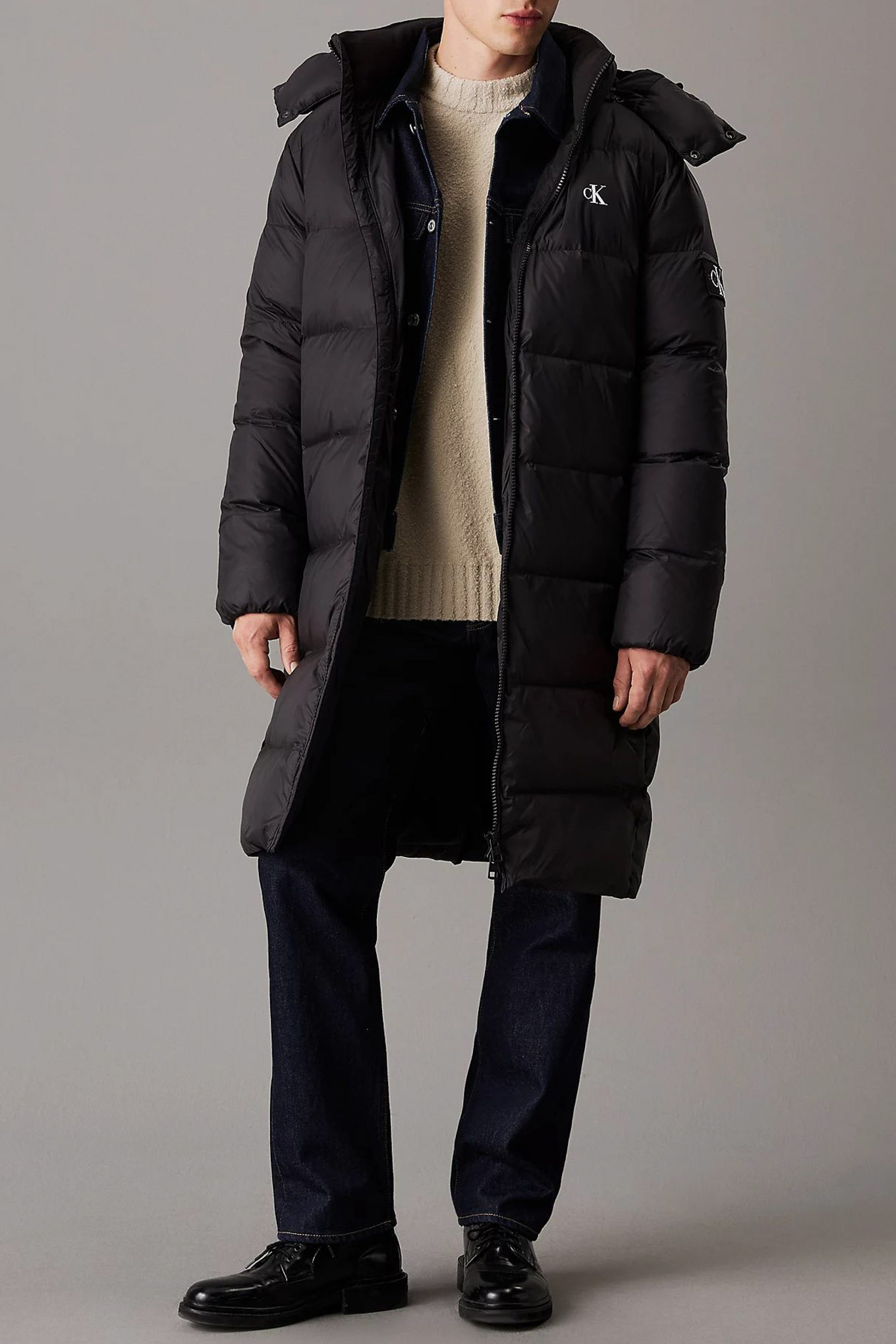 Calvin klein coat puffer hotsell