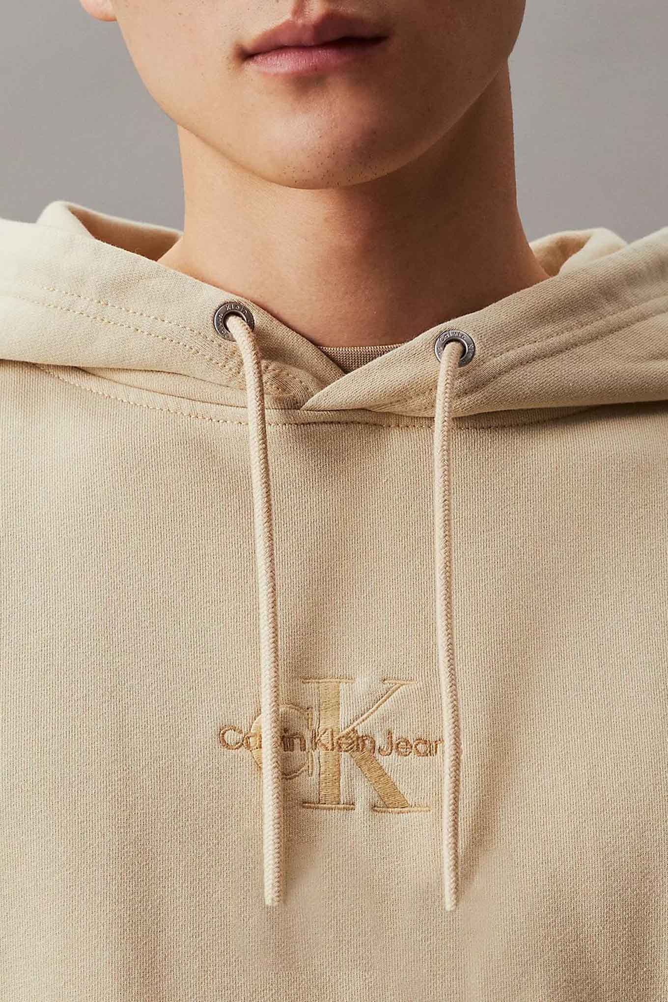 CALVIN KLEIN WASHED MONOLOGO HOODIE J30J325633 Calvin Klein