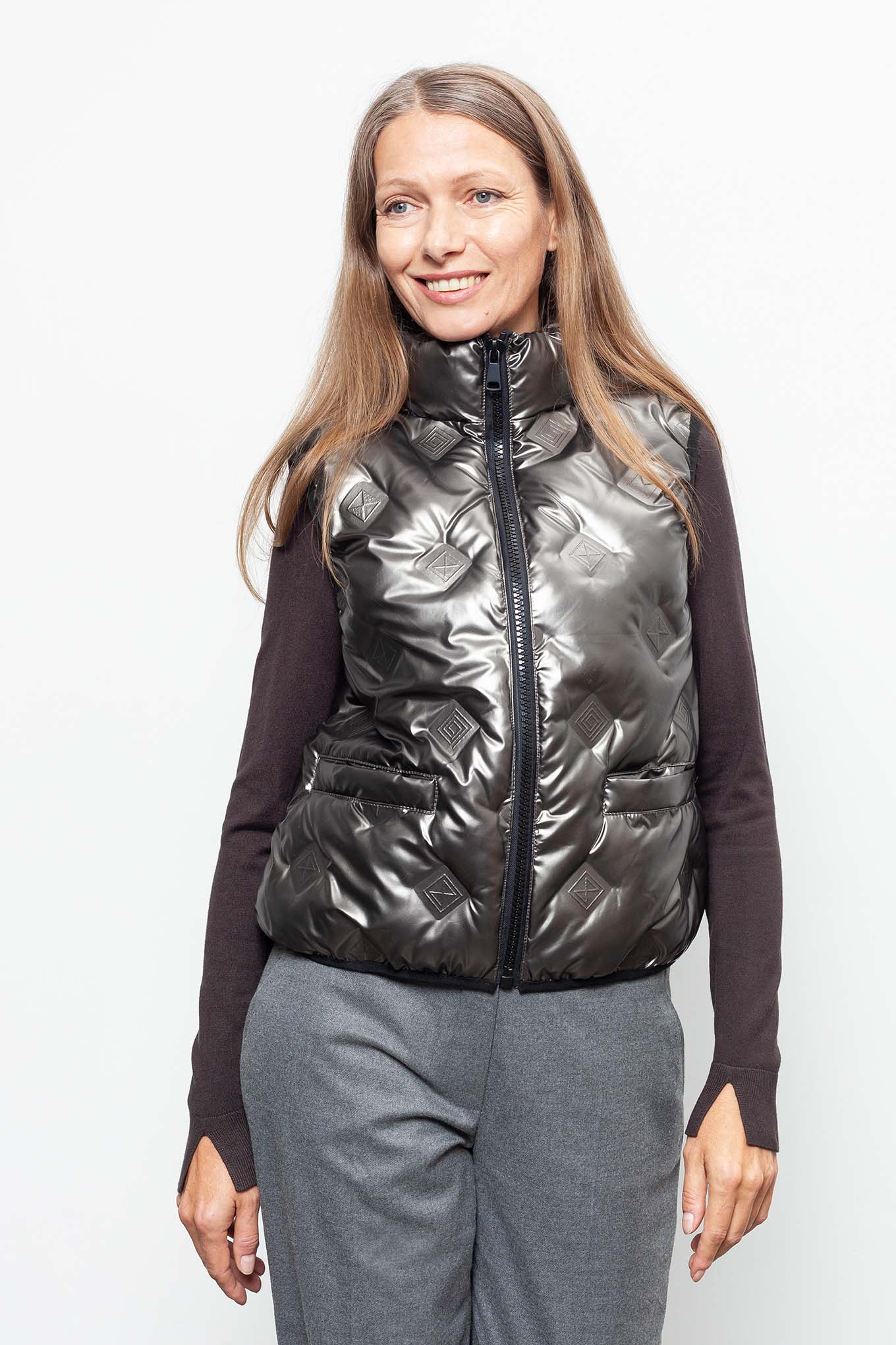 GERRY WEBER VEST OUTERWEAR 840031 31173