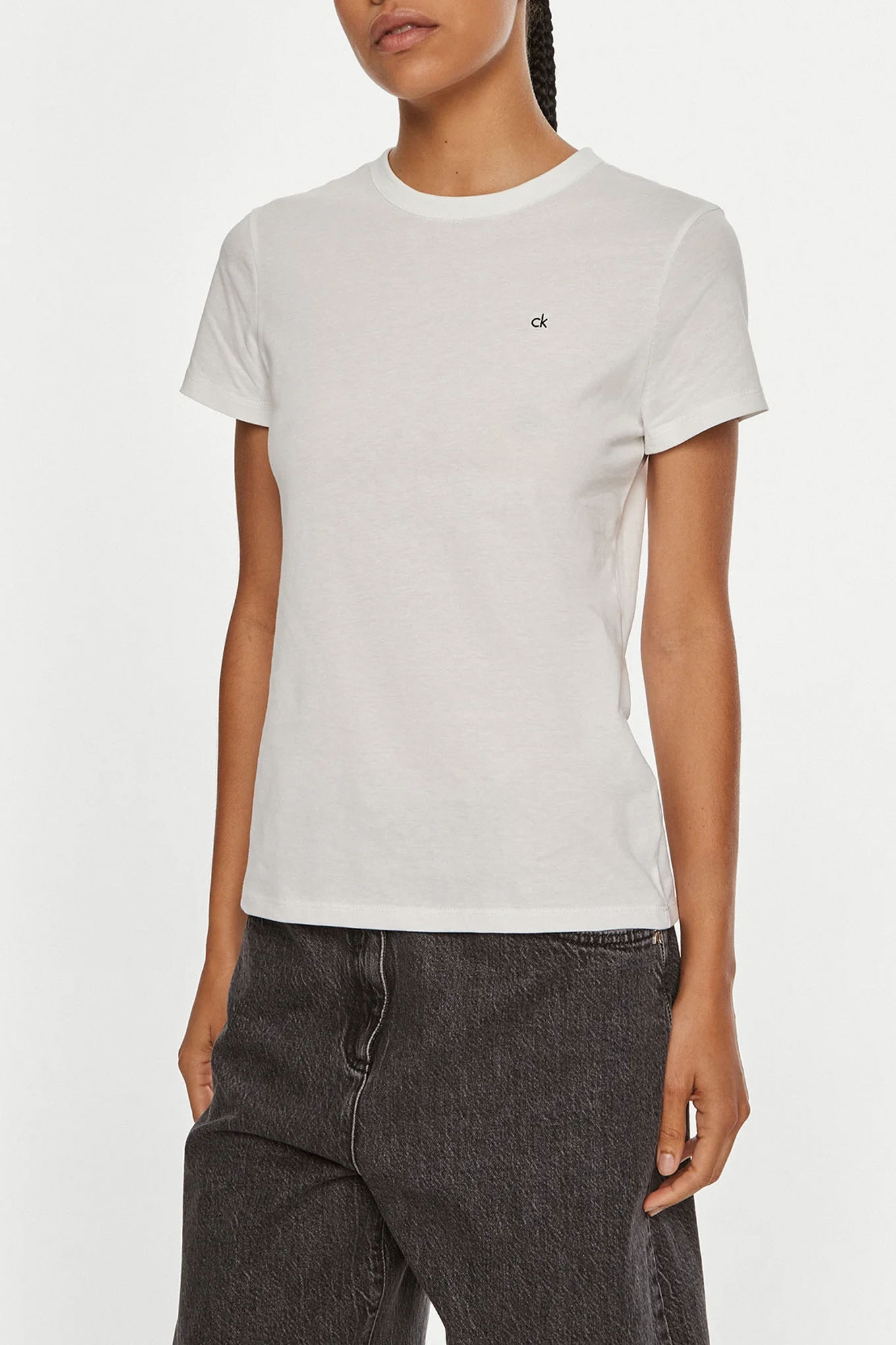 CALVIN KLEIN CK EMB GRAPHIC SLIM T SHIRT K20K208061 Calvin Klein