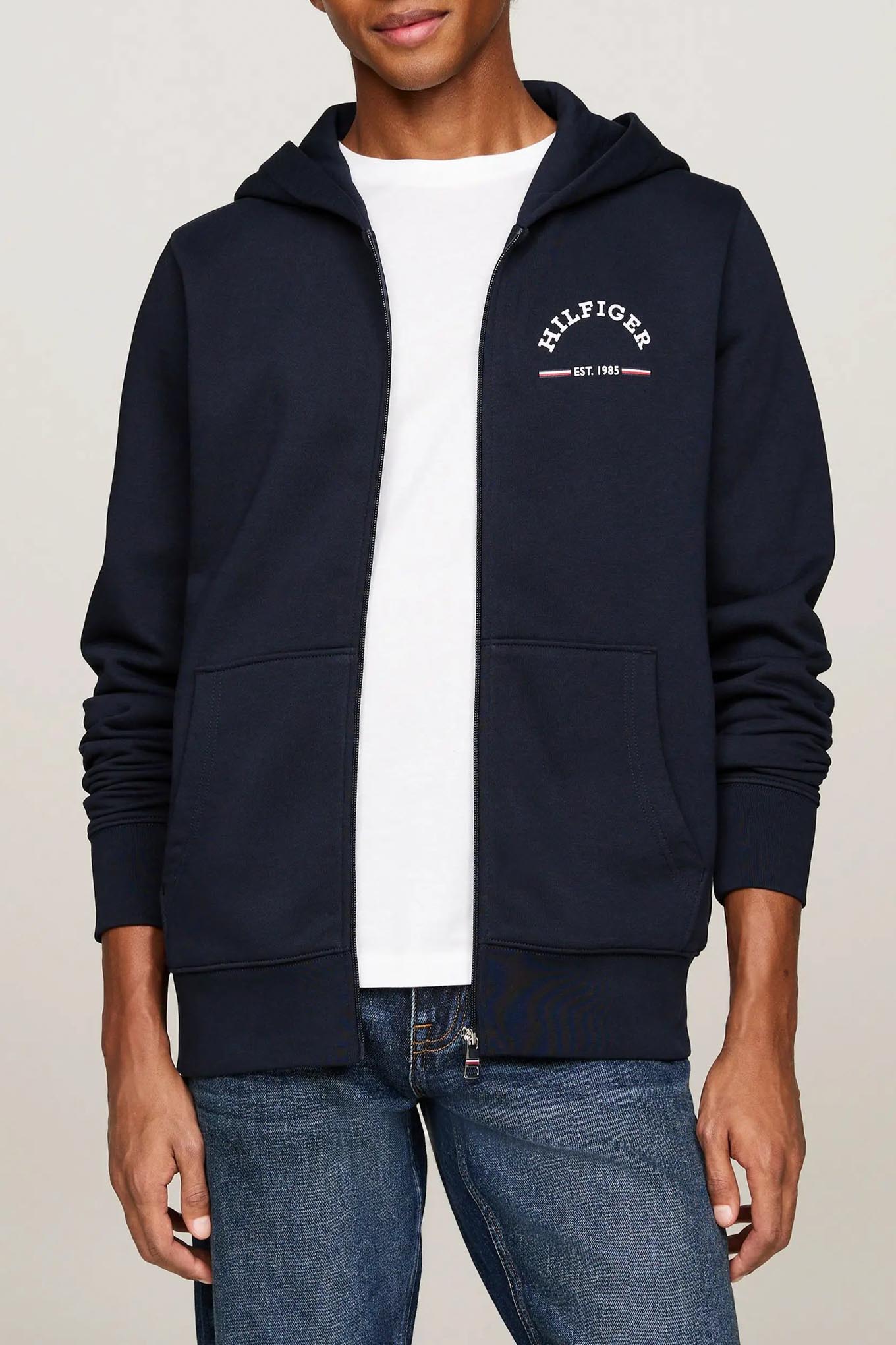 TOMMY HILFIGER ROUNDALL HOODED ZIP THROUGH MW0MW35571 Tommy Hilfiger