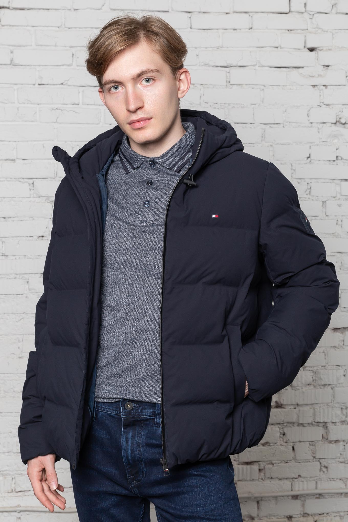 Tommy hilfiger hooded sale