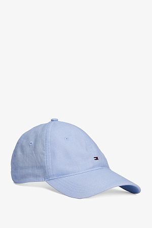 Кепка женская TOMMY HILFIGER ESSENTIAL FLAG LINEN CAP AW0AW17130 
