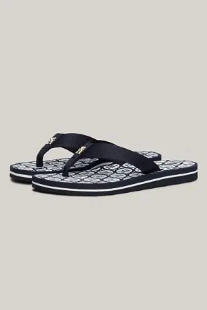 Женские пантолеты TOMMY HILFIGER TH EMBLEM BEACH SANDAL FW0FW07900 