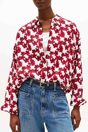 Блуза женская TOMMY HILFIGER TEXTURED EASY SHIRT WW0WW47176 