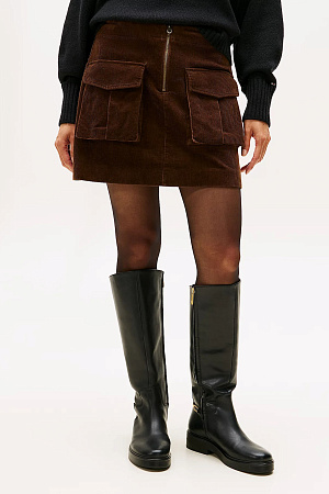 Юбка женская TOMMY HILFIGER CORDUROY MINI SKIRT WW0WW46649 