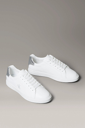Женские кеды CALVIN KLEIN LOW PRO CUPS LACEUP LTH MET HW0HW02846 