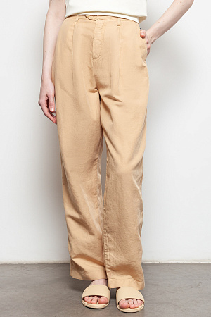 Брюки женские TOMMY HILFIGER COTTON LINEN RLX STRAIGHT PANT WW0WW41355 