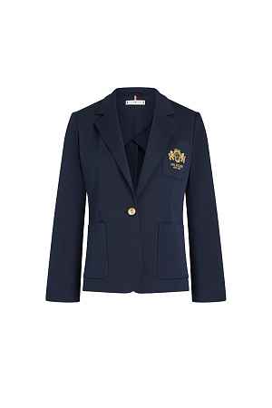 Блейзер женский TOMMY HILFIGER KNITTED PIQUE SLIM S WW0WW44744 