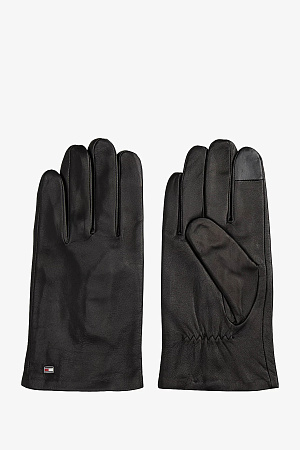 Перчатки мужские TOMMY HILFIGER ESSENTIAL FLAG LEATHER GLOVES AM0AM11482 