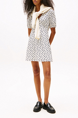 Платье женское TOMMY JEANS TJW SS CREPE MINI DR DW0DW20337 