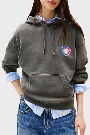 Толстовка женская TOMMY JEANS TJW BXY NEON HOODIE DW0DW20945 