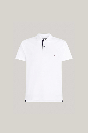 Футболка поло мужская TOMMY HILFIGER MONOTYPE PLACKET REG POLO MW0MW34753 