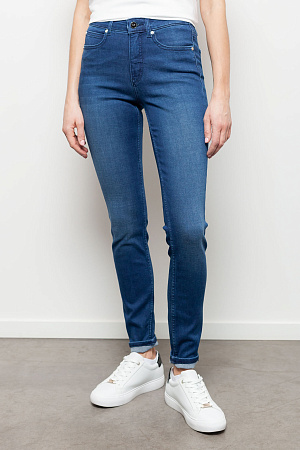 Джинсы женские CALVIN KLEIN MID RISE SKINNY SOFT DARK BLUE K20K203520 