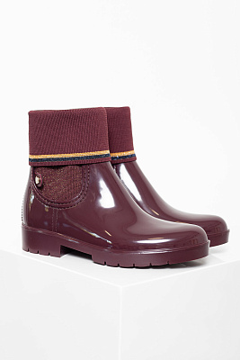 Tommy hilfiger knitted deals sock rain boot