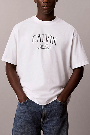 Футболка поло мужская CALVIN KLEIN SS DBL MERCERIZED EMBLEM JACQUAR LV04LE203G 