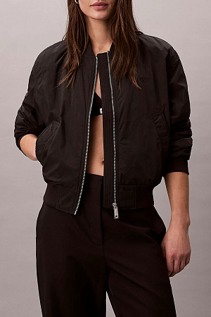 Куртка женская CALVIN KLEIN ESSENTIAL NYLON BOMBER JACKET LV047F505G 