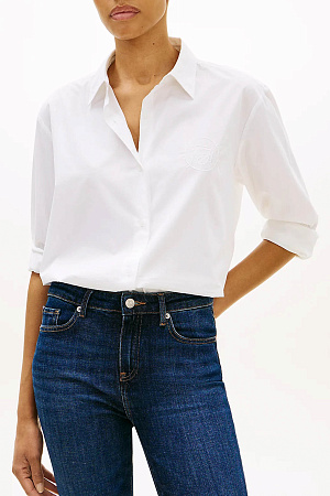 Рубашка женская TOMMY HILFIGER COTTON EASY SHIRT WW0WW48190 