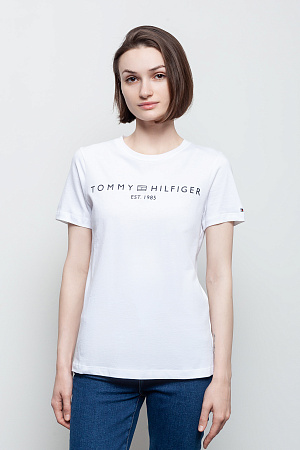 TOMMY HILFIGER Tommy Hilfeger Womens Racerback Sleeveless T-Shirt