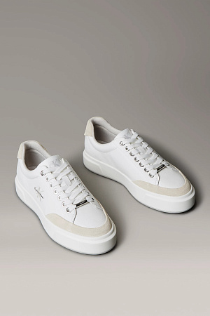 Женские кеды CALVIN KLEIN CUPS LACE UP LTH MIX YW0YW02023 