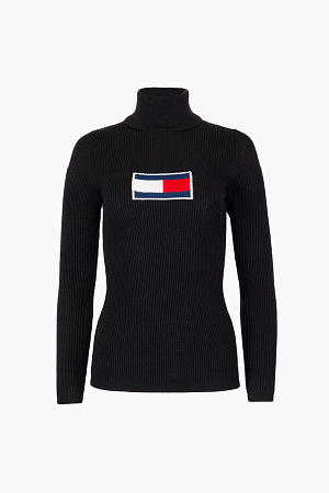 Свитер женский TOMMY JEANS TJW TOMMY FLAG ROLL NECK 