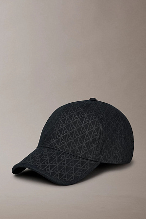 Кепка мужская CALVIN KLEIN EMBLEM PRINT W LEATHER PATCH CAP LV04D5029G 