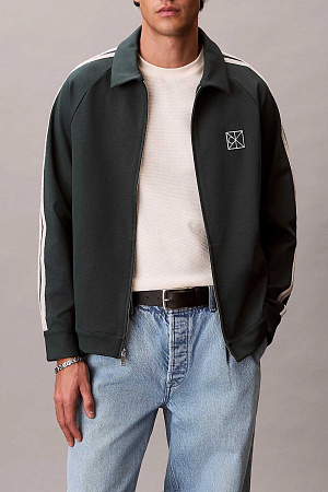 Толстовка мужская CALVIN KLEIN LS LUXE PONTE TRACK JACKET LV04LF233G 