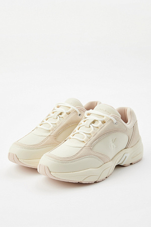 Женские кроссовки CALVIN KLEIN RETRO TENNIS LOW MIX MG MEDIA YW0YW01646 