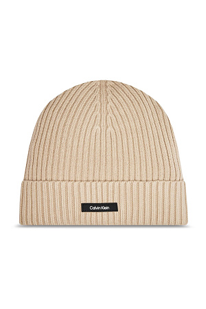 Шапка мужская CALVIN KLEIN CLASSIC COTTON RIB BEANIE K50K512362 