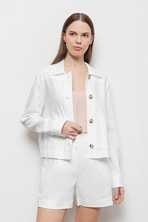 Блейзер женский CALVIN KLEIN LINEN UTILITY JACKET K20K203645 