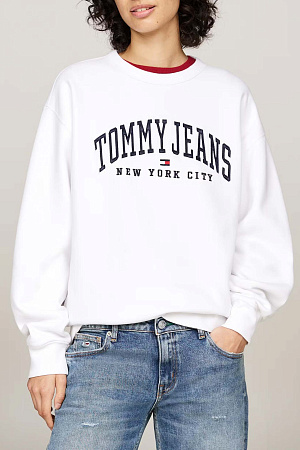 Толстовка женская TOMMY JEANS TJW RLX VARSITY CREW DW0DW19824 