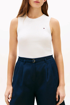 Топ женский TOMMY HILFIGER SLIM CODY C-NK TANK WW0WW47806 