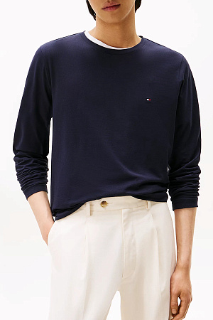 Футболка мужская TOMMY HILFIGER STRETCH SLIM FIT LONG SLEEVE TEE 