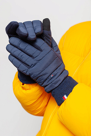 Перчатки мужские TOMMY HILFIGER TH ESTABLISHED MIX NYLON GLOVES AM0AM07884 