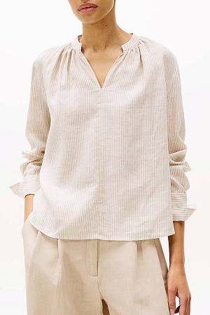 Блуза женская TOMMY HILFIGER ESS LINO V-NECK BLO WW0WW44701 