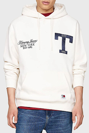 Толстовка мужская TOMMY JEANS TJM RLX TOMMY GLITTER HOODIE DM0DM20601 